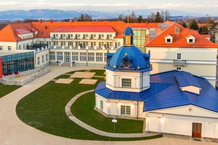 Royal Palace hotel, Turčianske Teplice, Fatra, Slovensko.