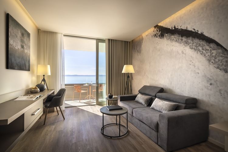 2lůžkový pokoj Luxury s balkonem a výhledem na moře, CK GEOVITA