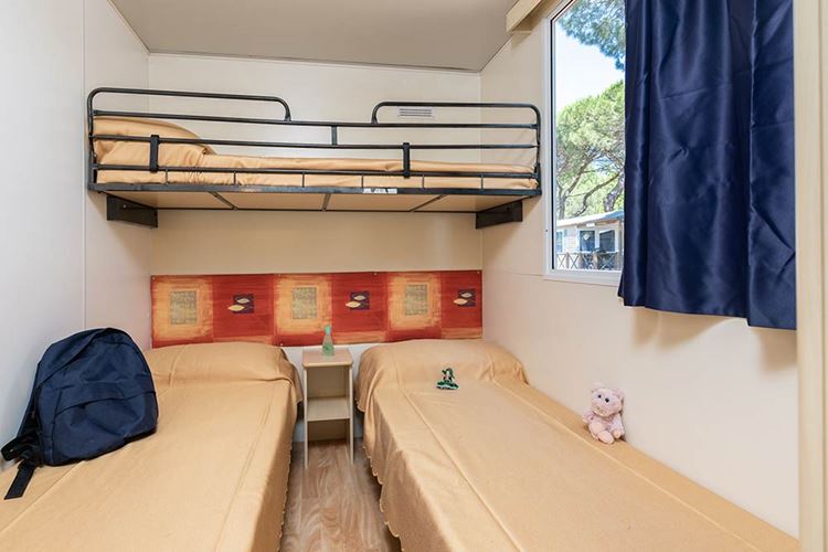 Mobilní dům Luna Cesenatico, Dvě oddělené postele (190 x 80 cm), Cesenatico Camping Village, Itálie Dovolená s CK Geovita