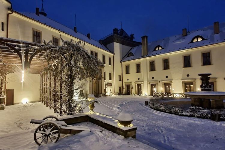 Chateau hotel Zbiroh: Romantický zimní balíček - 2 noci