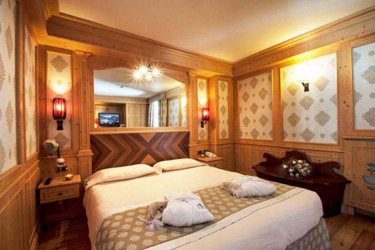 2lůžkový pokoj Classic, Cristal Palace Hotel, Madonna di Campiglio, Itálie, CK Geovita
