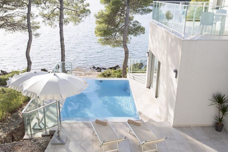 Luxusní Villa Zumbul s výhledem na moře, Crvena Luka, Biograd na Moru, Chorvatsko, Dovolená s CK Geovita