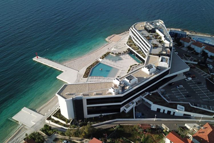 Grand Hotel View, Postira, Osrov Brač, Dalmácie, Chorvatsko, CK GEOVITA