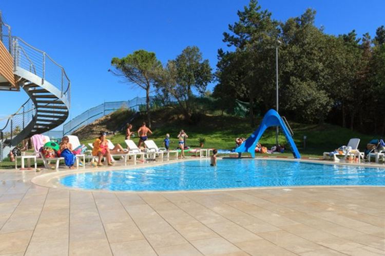 venkovní bazény Bar Sabbiadoro, Hotel Adria, Lignano, Itálie, Dovolená s CK Geovita