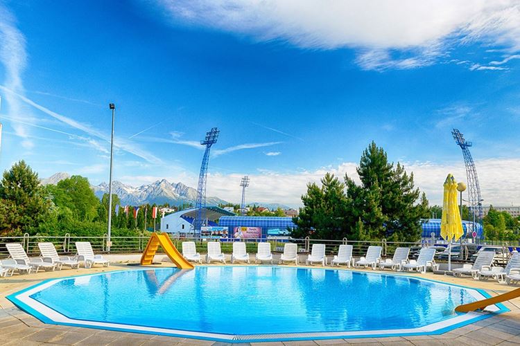 Venkovní dětský bazén, Hotel AquaCity Mountain View, Vysoké Tatry - Poprad, Slovensko, CK GEOVITA