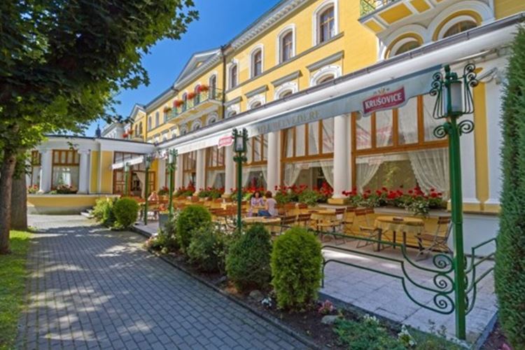 Hotel Belvedere, Františkovy Lázně, Česká republika, Lázeňské pobyty, CK GEOVITA