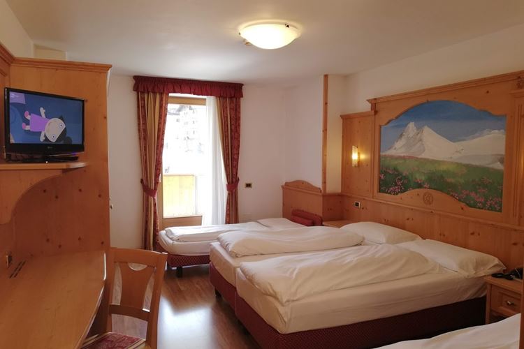 4lůžkový pokoj Standard, Hotel Gardenia, Passo Tonale, Itálie, CK GEOVITA