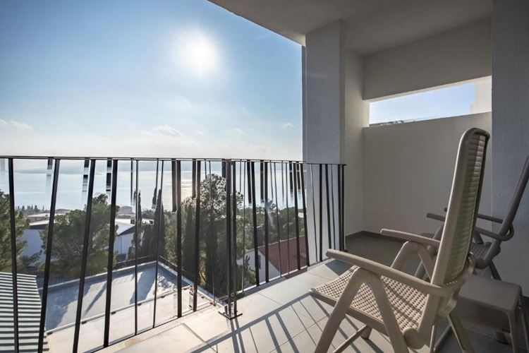 2lůžkový pokoj Standard s balkonem a výhledem na moře, Hotel Ad Turres, CK GEOVITA