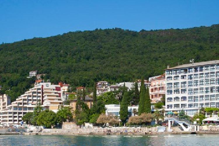 Hotel Kristal, Opatija, Istrie, Chorvatsko.