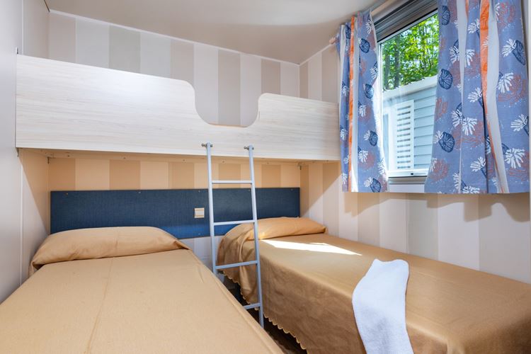 Bungalov Cesenatico, Dvě oddělené postele 190 x 80 cm, Pineta Sul Mare Camping Village, Itálie, Dovolená s CK Geovita