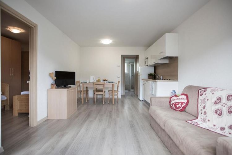 2ložnicový apartmán TRILO 5, Residence Des Alpes, Val di Fiemme, CK GEOVITA