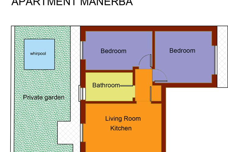 4lůžkový apartmán Manerga, Resort del Lago, CK GEOVITA