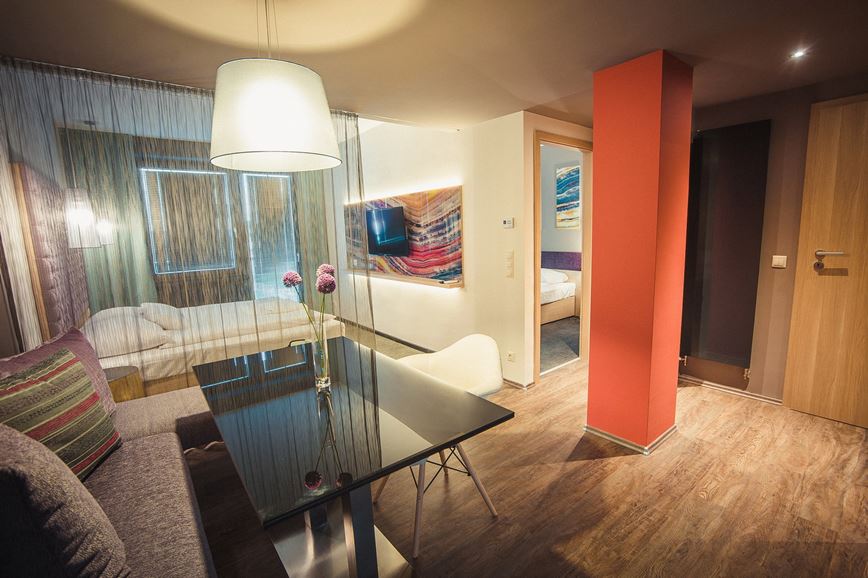 4lůžkový apartmán bez balkonu, Apartmánový hotel Onyx Luxury, Sárvár, Maďarsko, Dovolená s CK Geovita