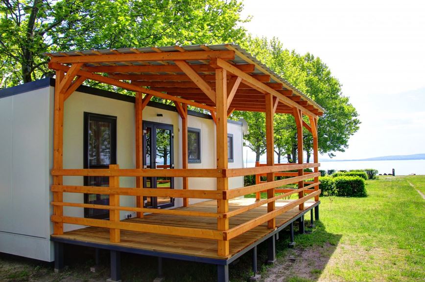 Mobilní dům SUN COOL PLUS s klimatizací,  Balatontourist Camping Strand - Holiday, CK GEOVITA