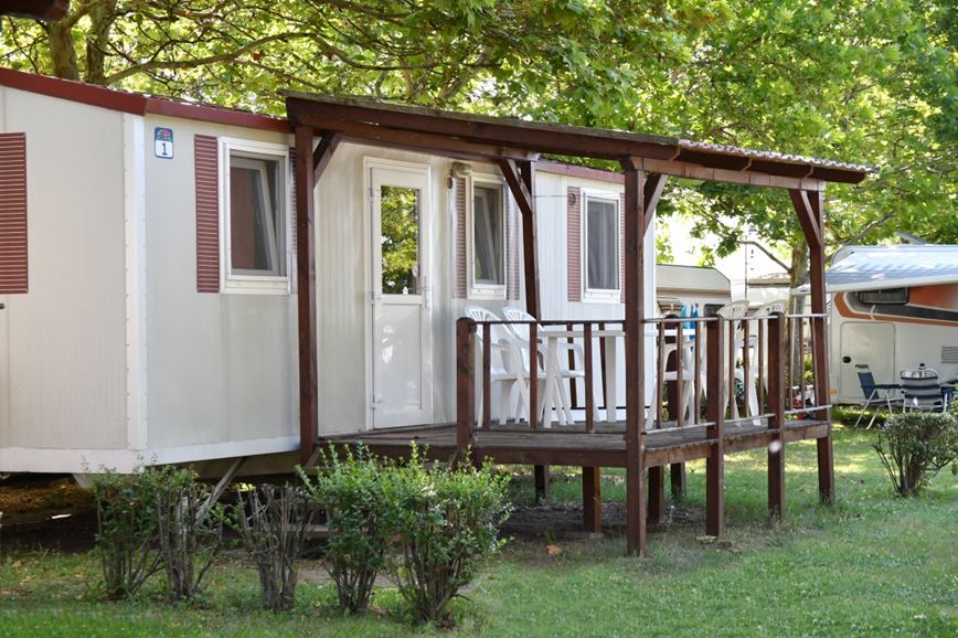 Mobilní dům SUN COOL s klimatizací,  Balatontourist Camping Strand - Holiday, CK GEOVITA