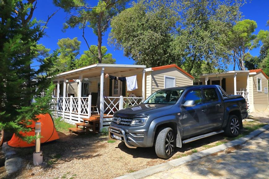 2ložnicový mobilní dům Premium, Camp Park Soline, Chorvatsko, CK GEOVITA