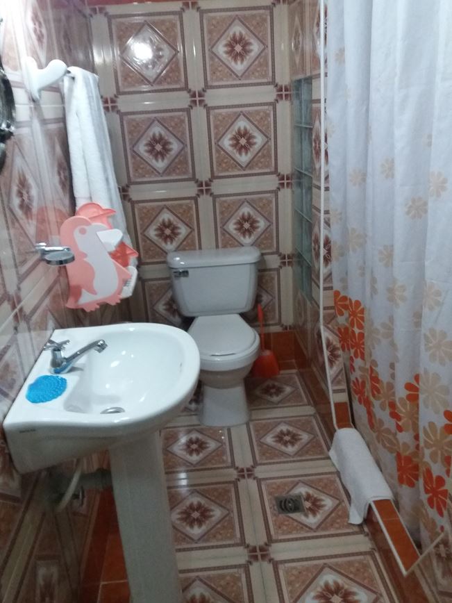 ubytování v soukromí - koupelna a WC