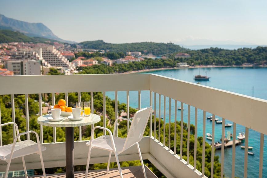 Junior Suite s výhledem na moře, Dalmacija Sunny Hotel by Valamar, Makarská riviéra, Chorvatsko, Dovolená s CK Geovita