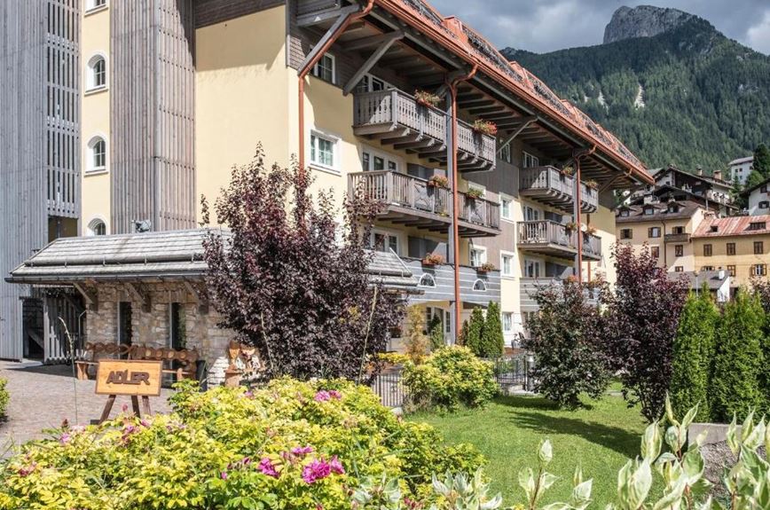 Dolomiti Clubres Adler Aparthotel, Moena, Alpe Lusia, Val di Fassa, Itálie, CK GEOVITA