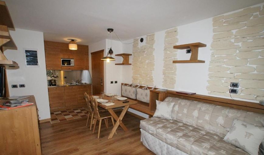 1ložnicový apartmán, Dolomiti Clubres Residence Adler, Moena, CK GEOVITA