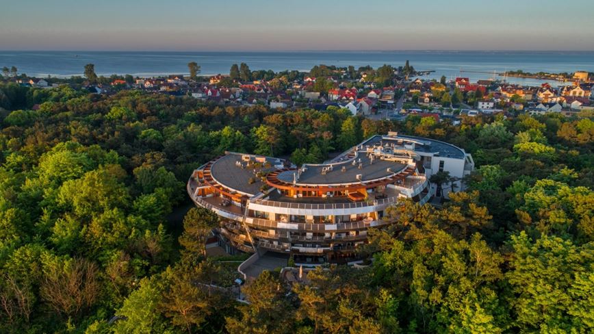Hotel Dom Zdrojowy, Jastarnia, Baltské moře, Polsko: Dovolená s CK Geovita