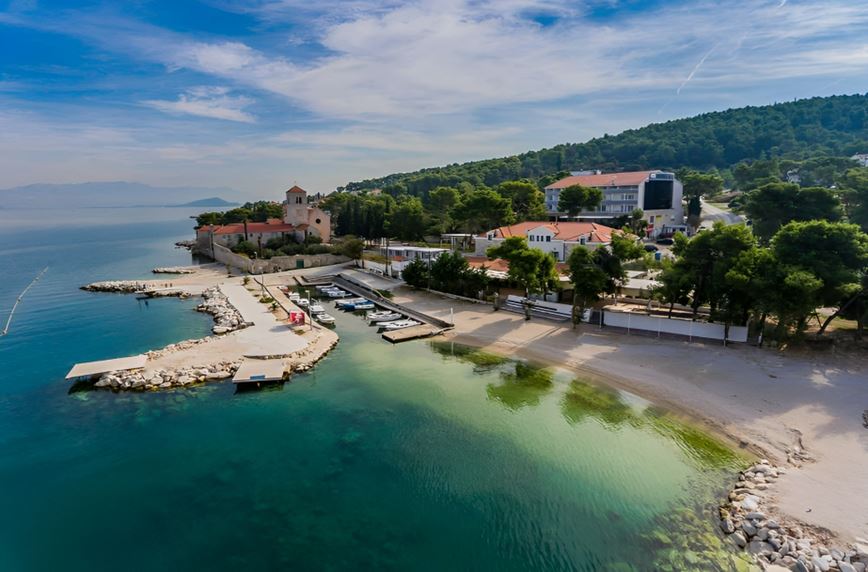 Hotel Sveti Križ, Arbanija, Ostrov Čiovo, Dalmácie, Chorvatsko, Dovolená s CK Geovita