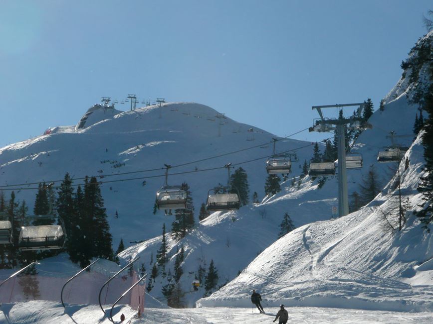 Paganella ski area, Val di Sole, Itálie