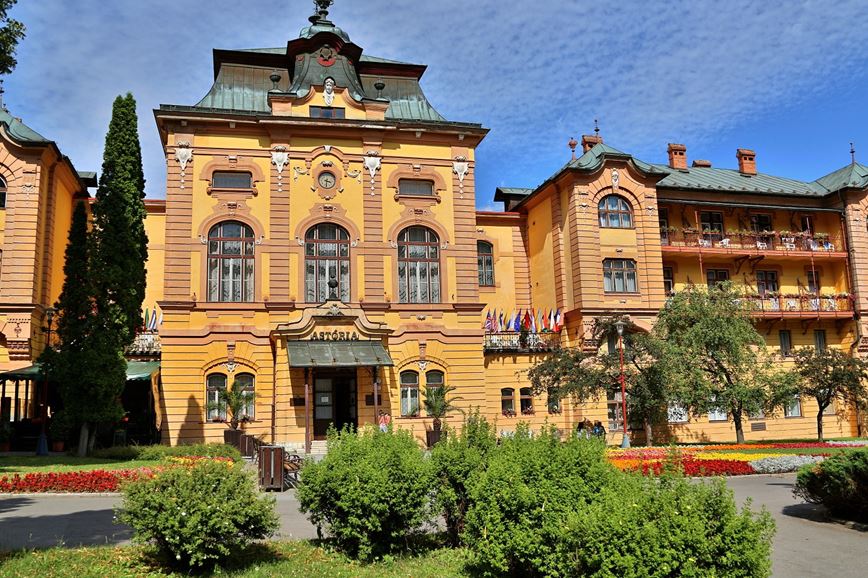 Hotel Astória, Bardejovské Kúpele, Slovensko, Dovolená s CK Geovita