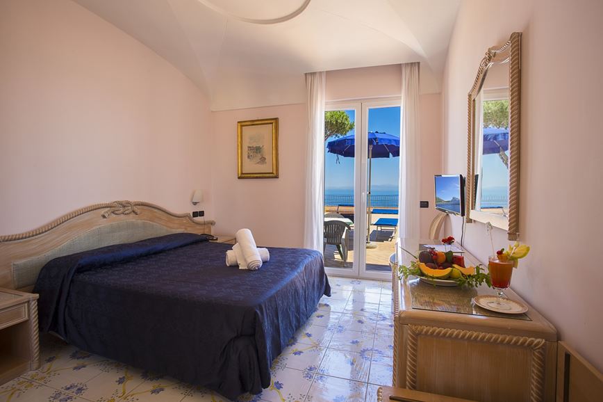 2lůžkový pokoj Standard s balkonem a výhledem na moře,  Hotel Cristallo and Beach Palace