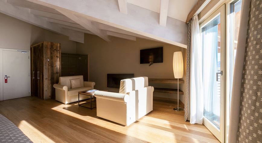  2lůžkový Suite Adamello se saunou a krbem, Hotel Delle Alpi, Itálie, CK GEOVITA