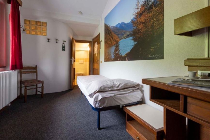 1lůžkový pokoj, Hotel Galli's Centro, Livigno, Itálie, CK GEOVITA