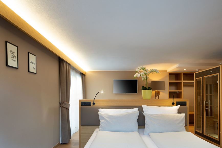 Junior Suite, Hotel Margherita, Livigno, Itálie, CK GEOVITA