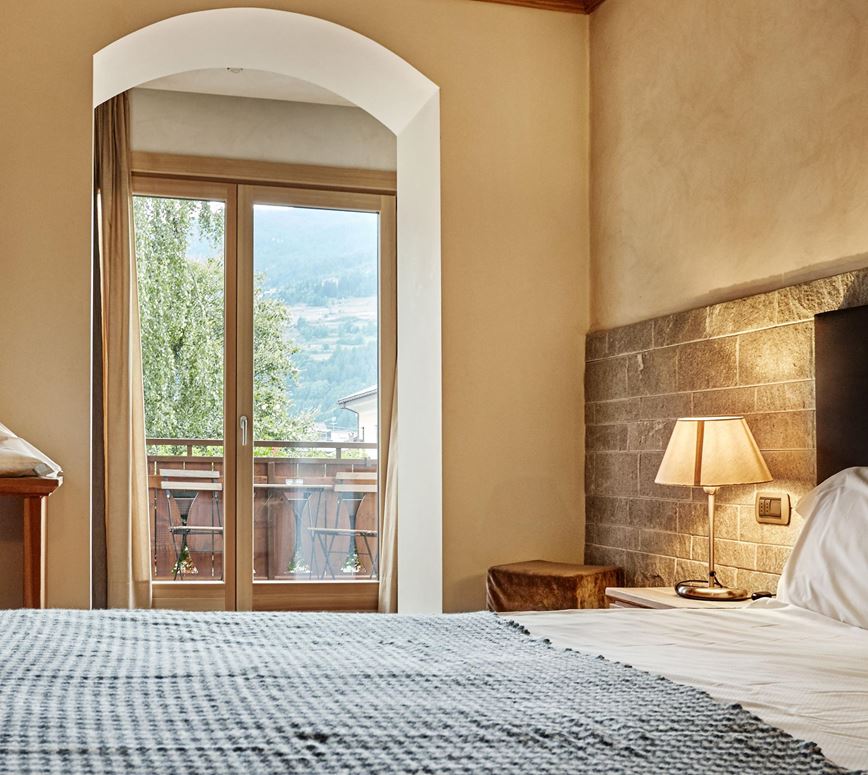 2lůžkový pokoj Standard s balkonem, Hotel Rezia, Bormio, Itálie, CK GEOVITA