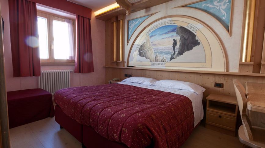 2lůžkový pokoj Romantic, Sporting hotel, Passo tonale, Itálie, CK Geovita