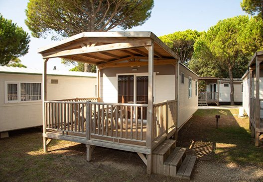 2ložnicový mobilní dům Lodge Comfort (25m2), Jesolo Mare Family Camping Village, 