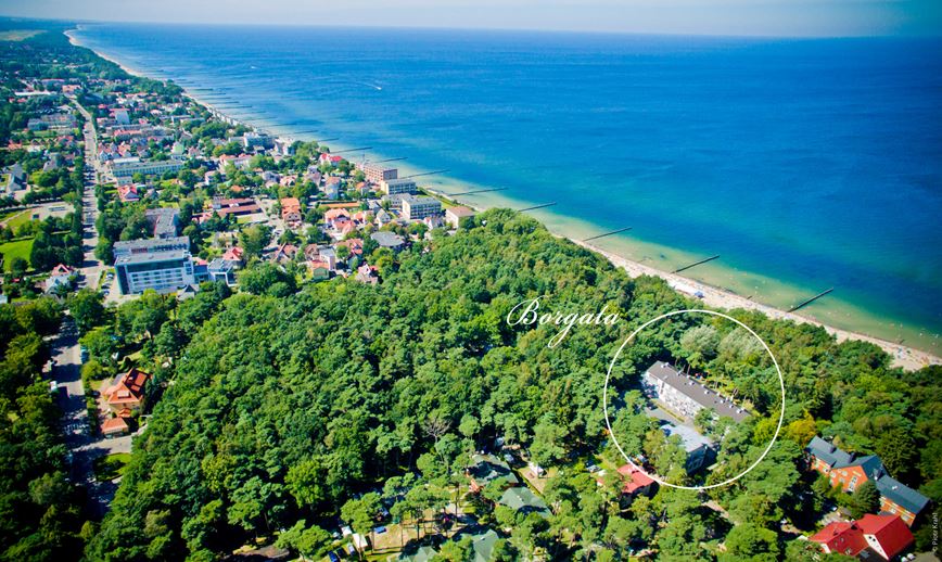 Lázeňský hotel Borgata, Ustronie Morskie, Baltské moře, Polsko: Dovolená s CK Geovita