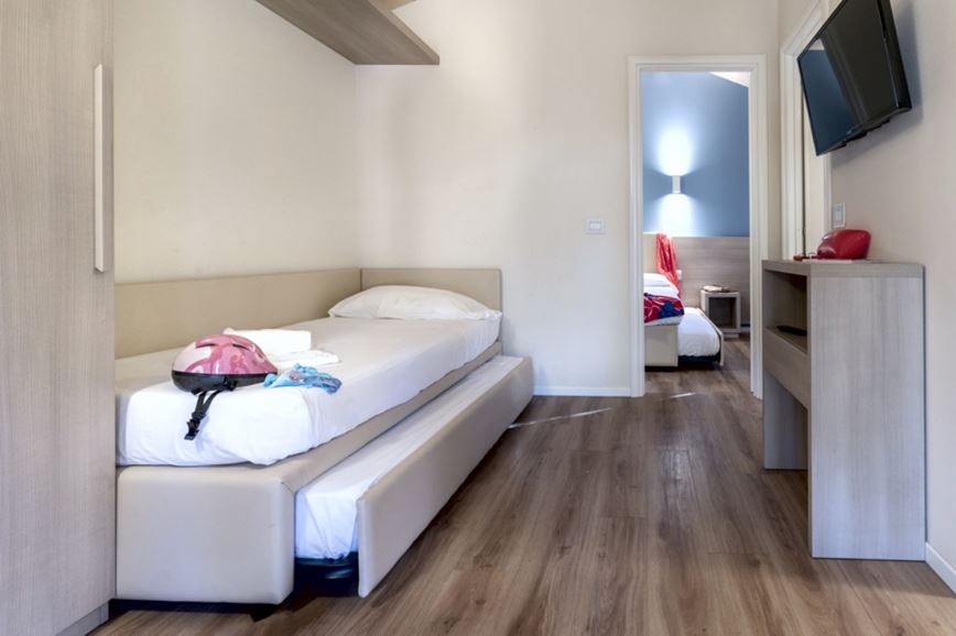 Capraia 4+1, Samostatná postel 190 x 80 cm, Paradu Tuscany EcoResort, Castagneto Carducci, Toskánsko, Itálie, Dovolena s CK Geovita
