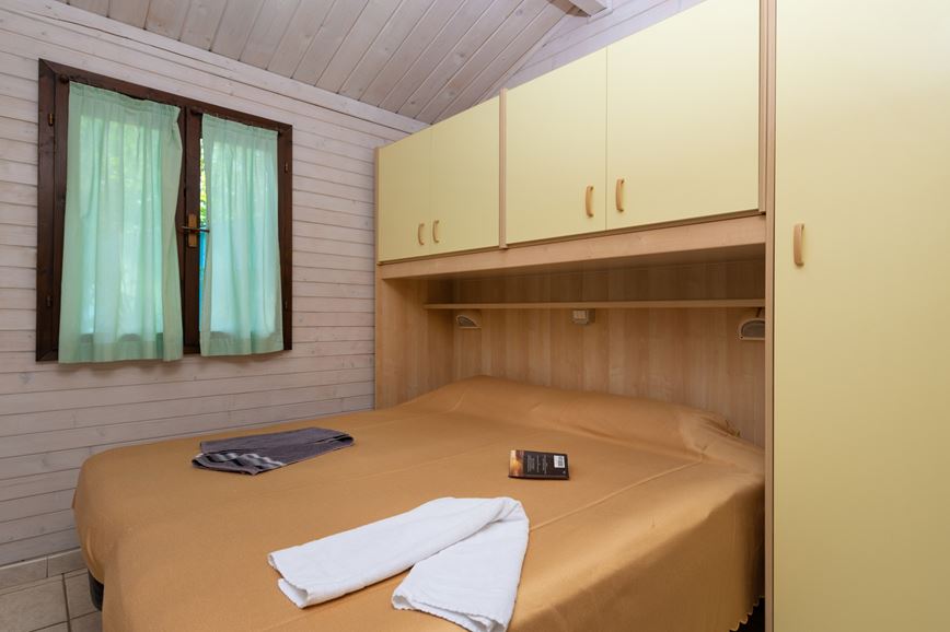 Bungalov Cesenatico, Manželská postel (190 x 160 cm), Pineta Sul Mare Camping Village, Itálie, Dovolená s CK Geovita