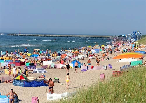 CK Geovita, Polsko, Baltské moře, Darłówko, Rekreační středisko Bartek - pláž