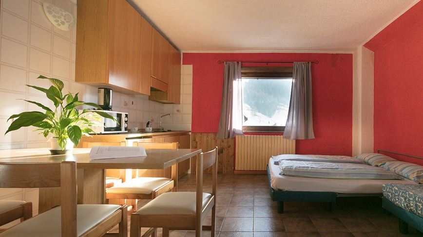 1ložnicový apartmán, Residence Adele, Livigno, Itálie, CK GEOVITA
