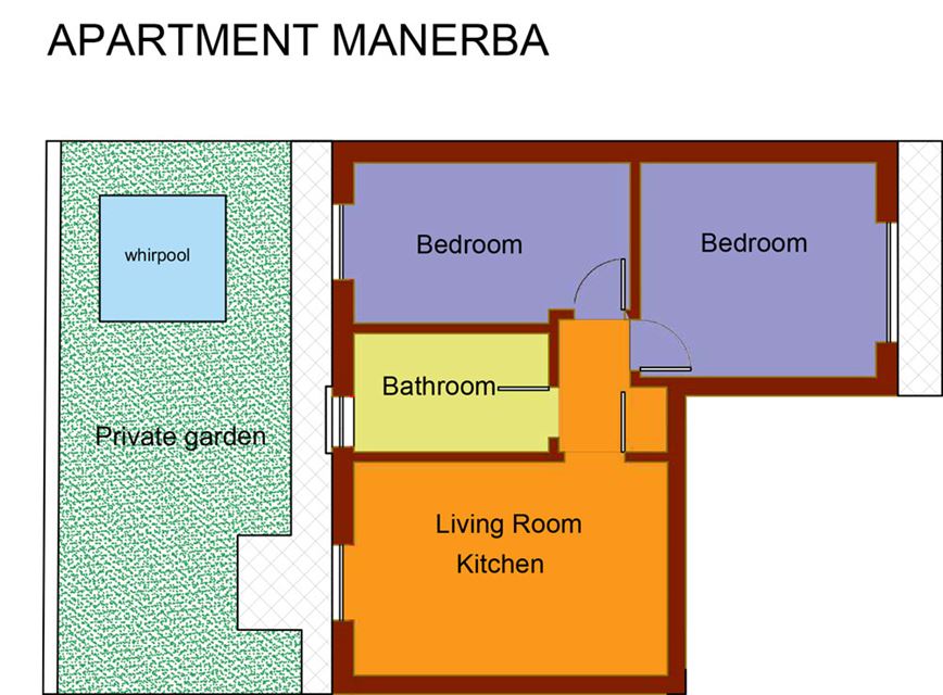 4lůžkový apartmán Manerga, Resort del Lago, CK GEOVITA