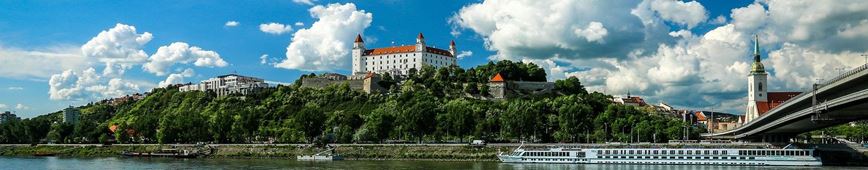 Bratislavský hrad, sídlo prezidenta Slovenské republiky. Dovolená s CK Geovita.