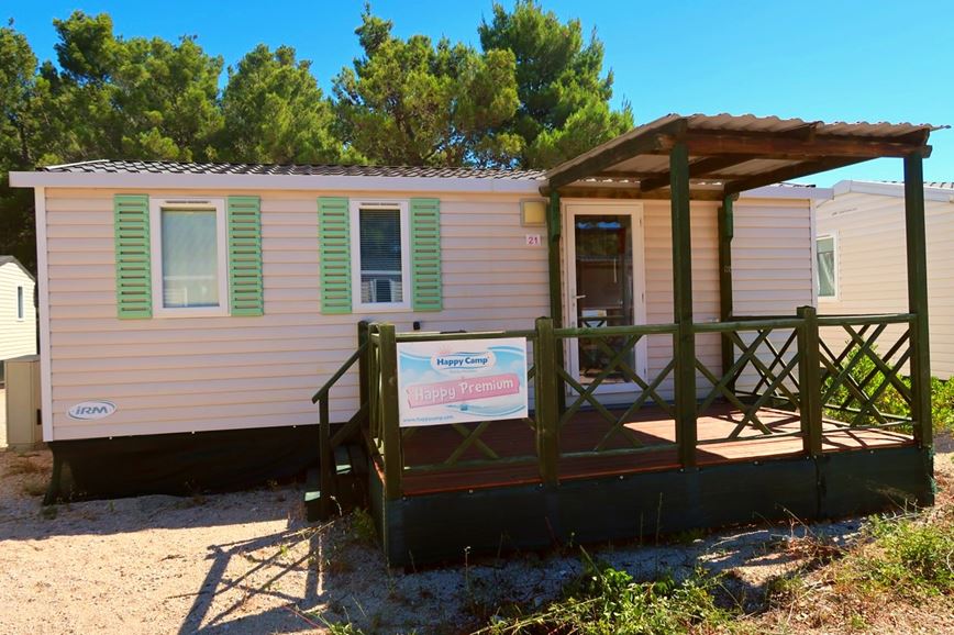Mobilní dům HAPPY PREMIUM, Solaris Camping Beach Resort, Šibenik, Dalmácie, Chorvatsko, Dovolená s CK Geovita