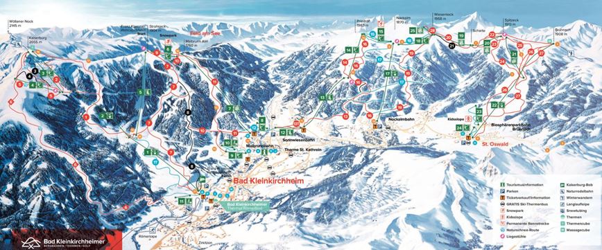 Mapa ski