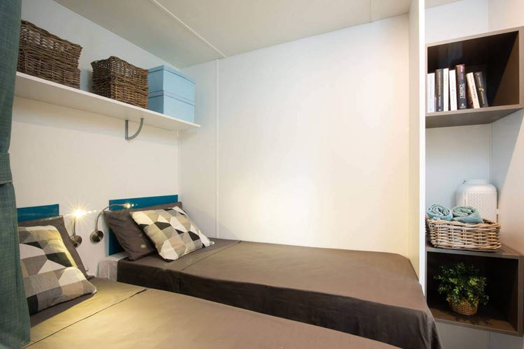 Mobílní dům Comfort, Oddělené postele 200 x 75 cm, Bi Village, Fažana, Istrie, Chorvatsko, Dovolená s CK Geovita