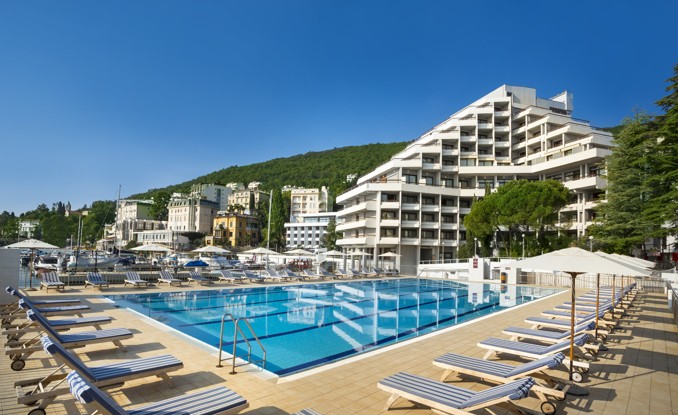 Hotel Admiral, Opatija, Istrie, Chorvatsko, Dovolená s CK Geovita