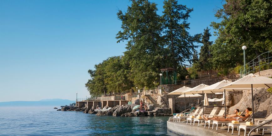 Hotel Excelsior, Lovran, Istrie, Chorvatsko, Letní dovolená s CK GEOVITA