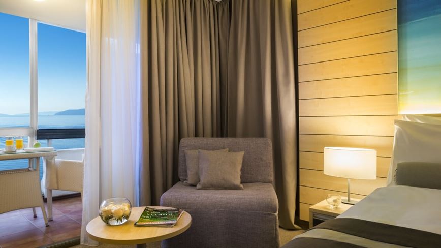 2lůžkový pokoj Superior s výhledem na moře, Hotel Excelsior, Lovran, Chorvatsko, CK GEOVITA