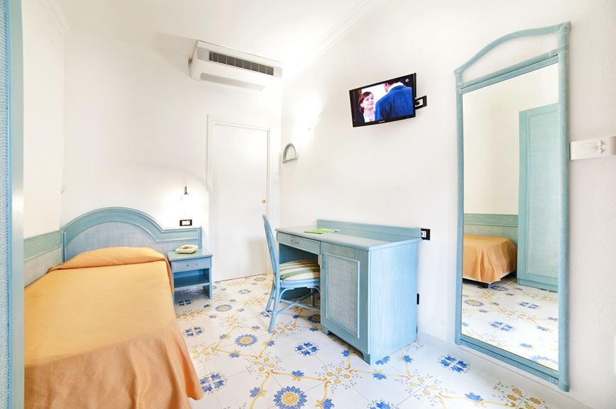 1ůžkový pokoj Standard v hlavní budově, Park Hotel Terme Mediterraneo